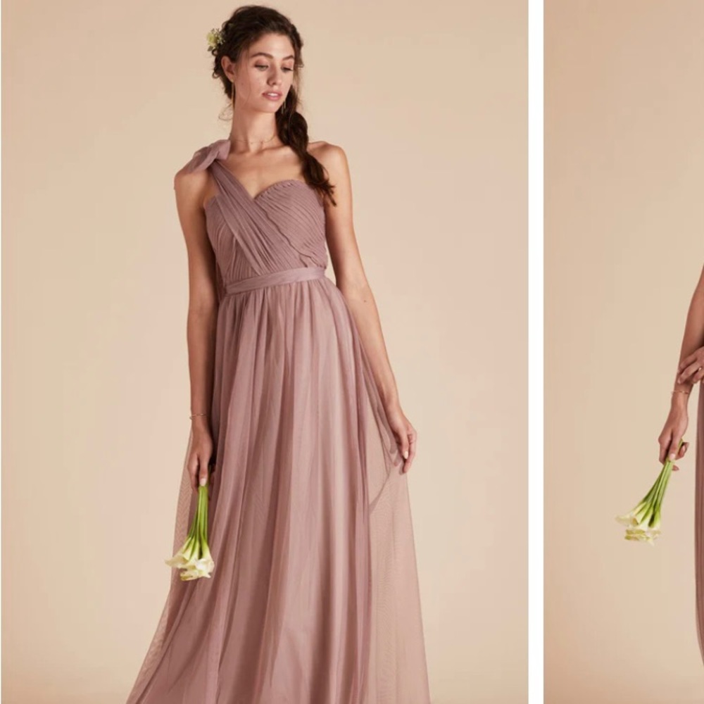Birdy Grey | Sandy Mauve | Bridesmaid |Tulle Convertible Dress - Picture 10 of 10